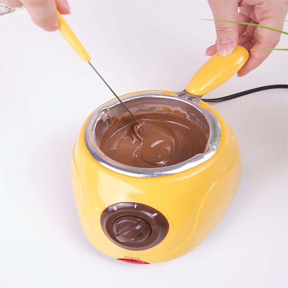 Elektrischer Schokoladenschmelztopf, Gelb