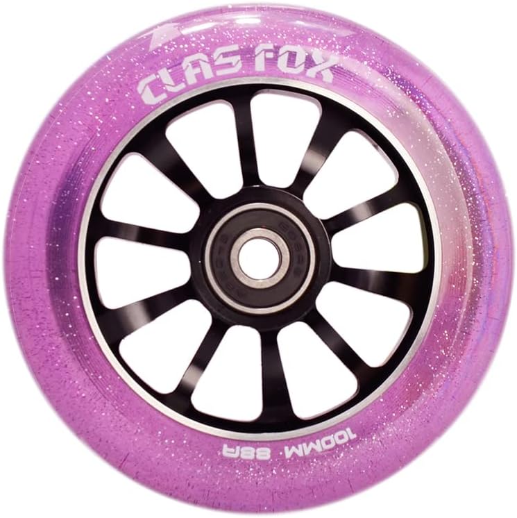 Pro Stunt Scooter Rollen, transparent lila
