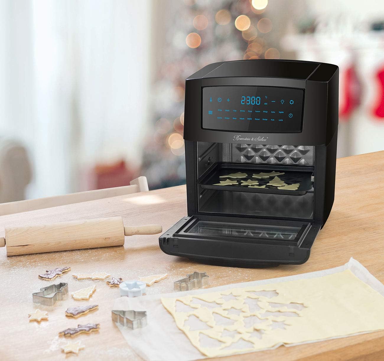 Digitale XXL-Heissluftfritteuse & Mini-Backofen