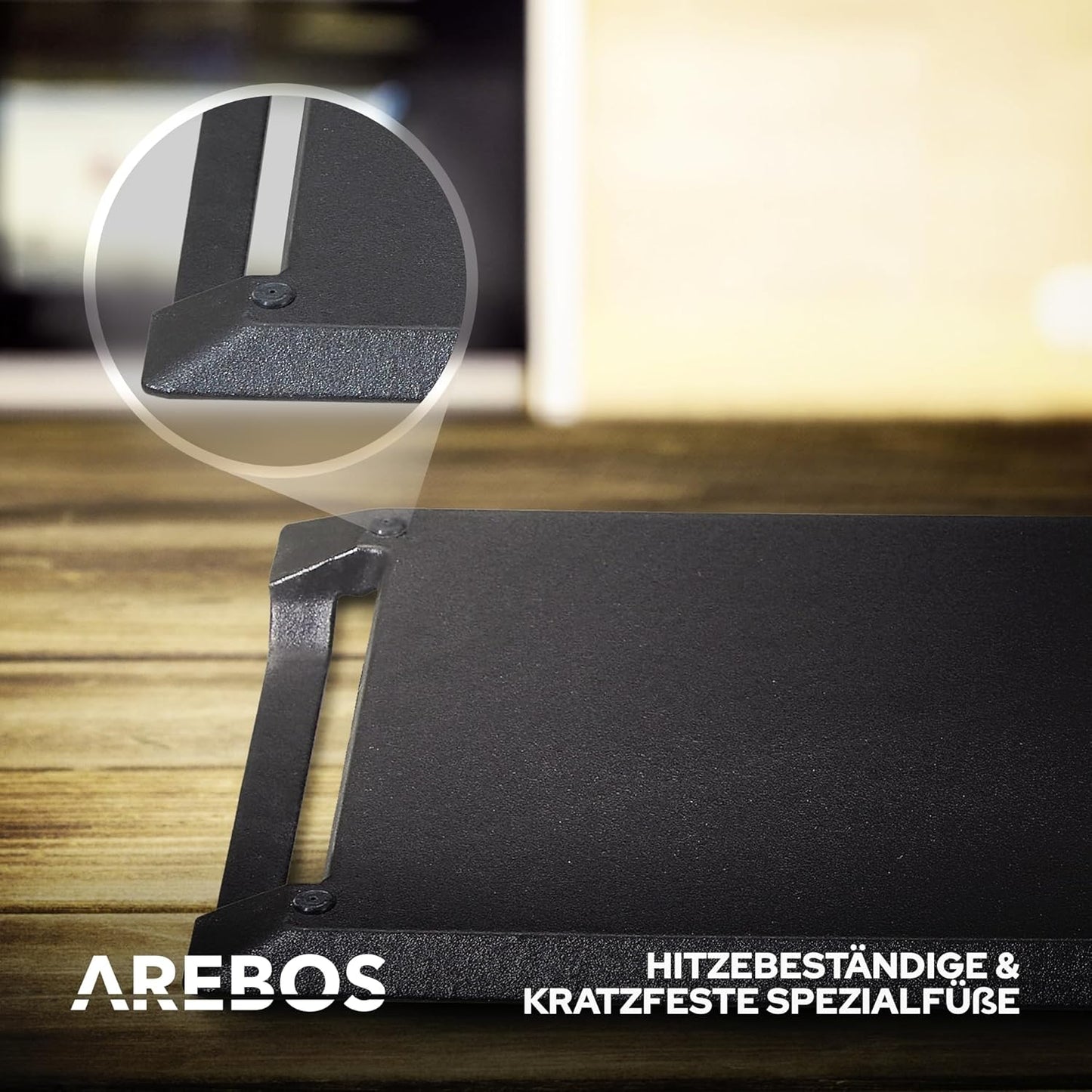 Grillplatte für Induktionskochfelder