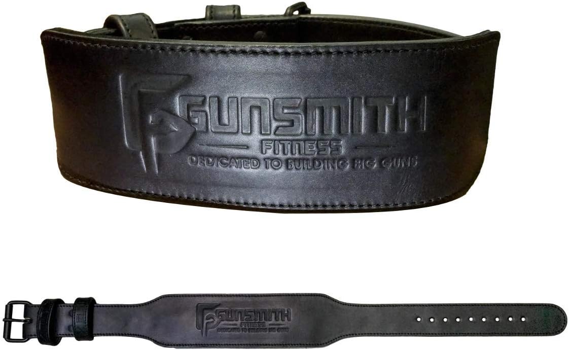 Gewichthebergürtel für Kraftdreikampf und Fitnessstudio, Olympic 6/7 mm Einzelschnalle XXL