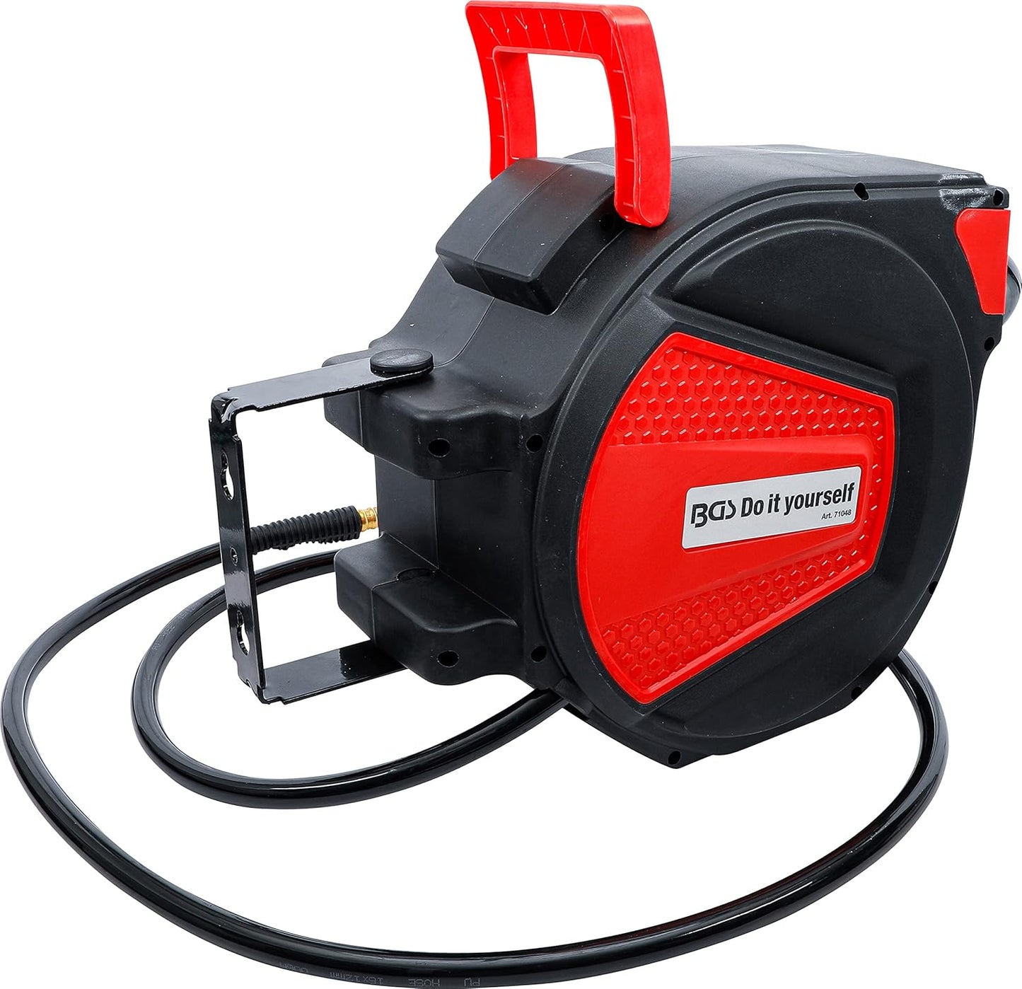 Druckluftschlauch mit automatischem Aufroller 71048