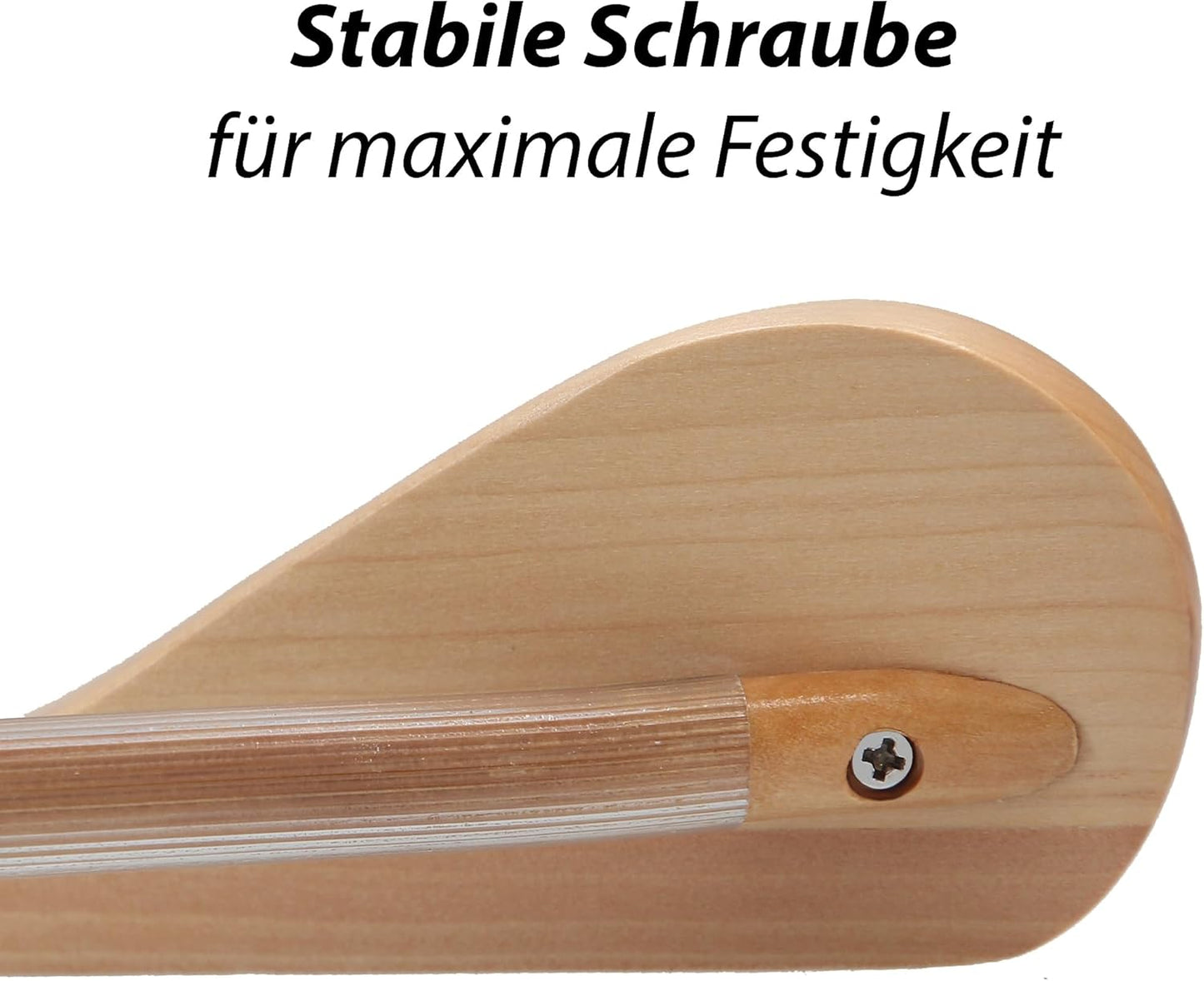 Holzkleiderbügel-Set (10 Stück, 45 cm), 10