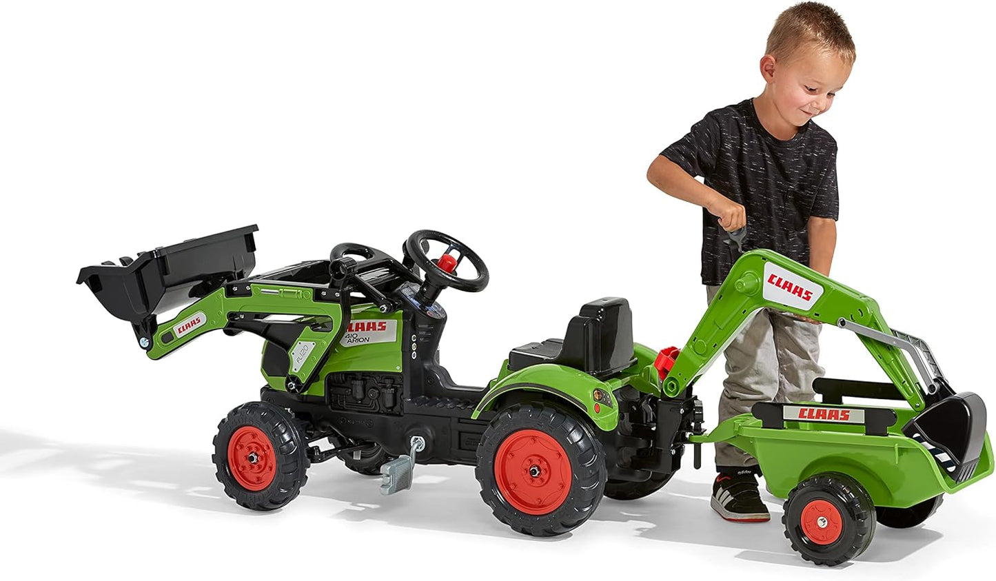 Kinder-Baggerlader mit Anhänger, N