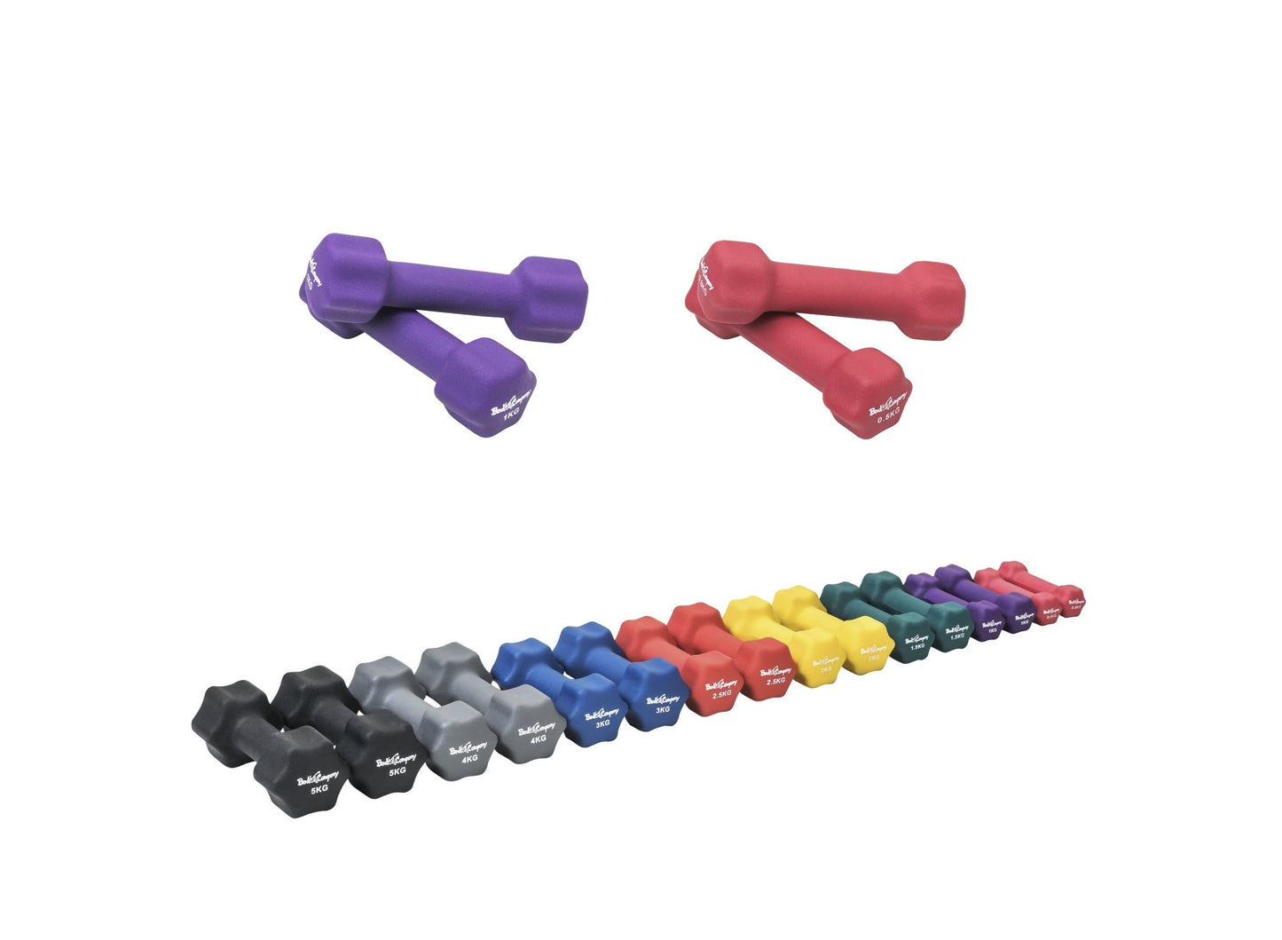 Kombi-Set Kurzhanteln, f - 3 kg Kombi-Set