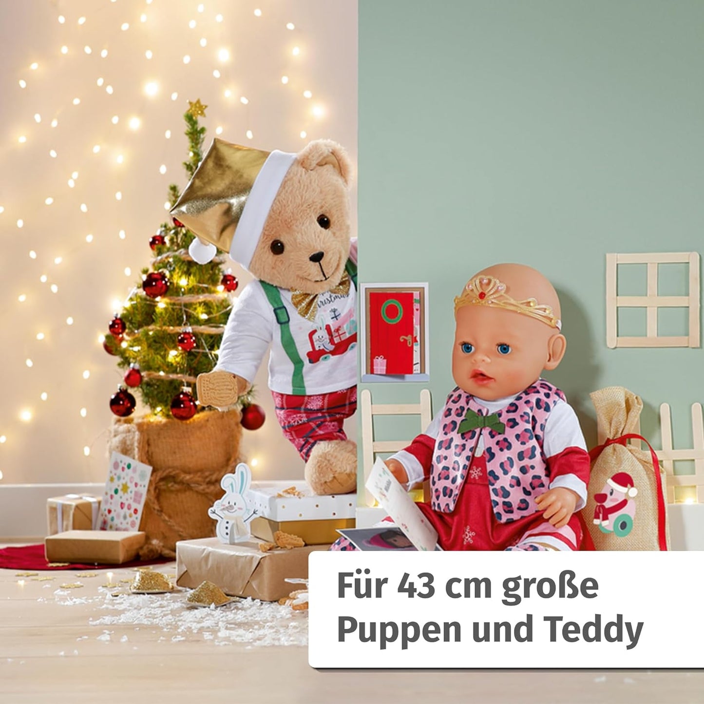 Adventskalender mit Puppenkleidung und Accessoires, 2024