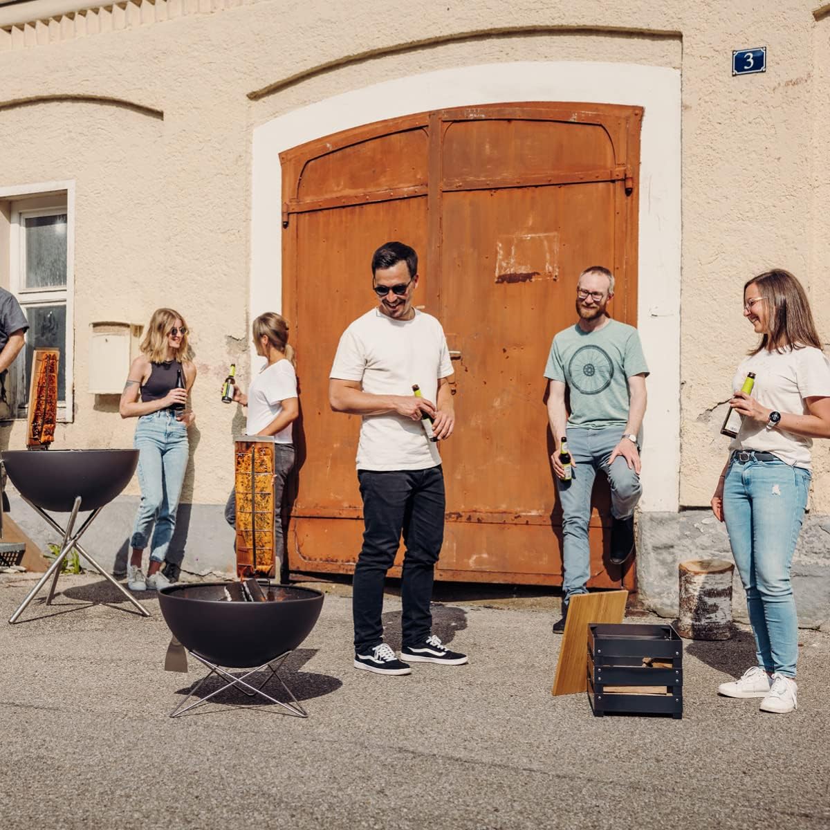 Ersatz-Flammlachsbrett, 55 cm, wendbar, Ersatzbrett