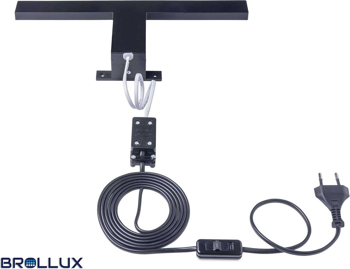 LED-Spiegelleuchte mit Stecker