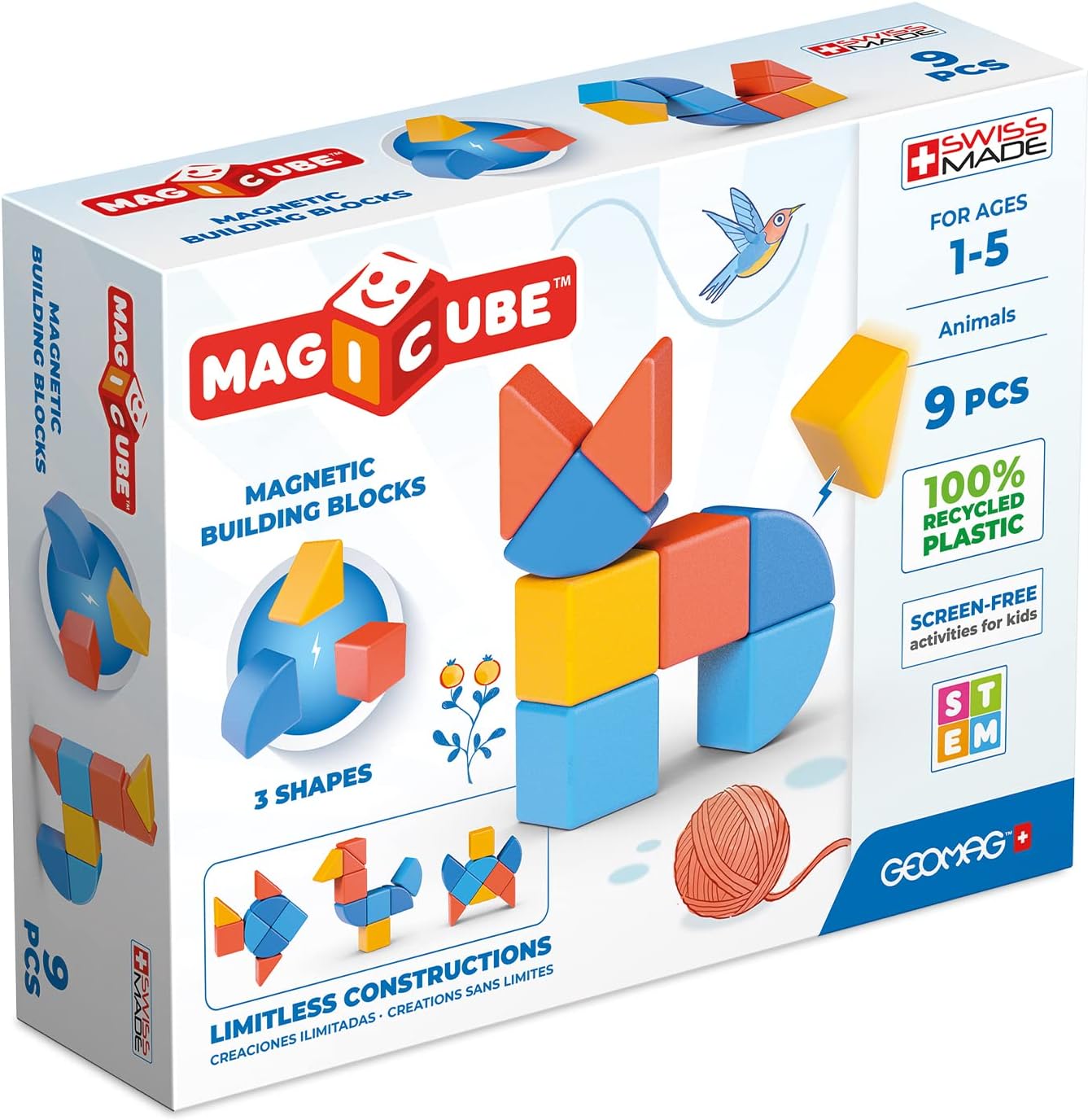 Magicube - Magnetische Blöcke, 9pz