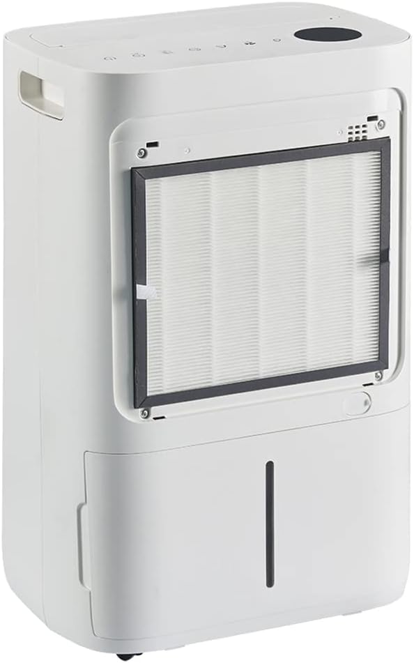 WiFi Luftentfeuchter Alpha Q25 Pro mit Fernsteuerung, HEPA- und Aktivkohlefilter, 25L/24h+WiFi