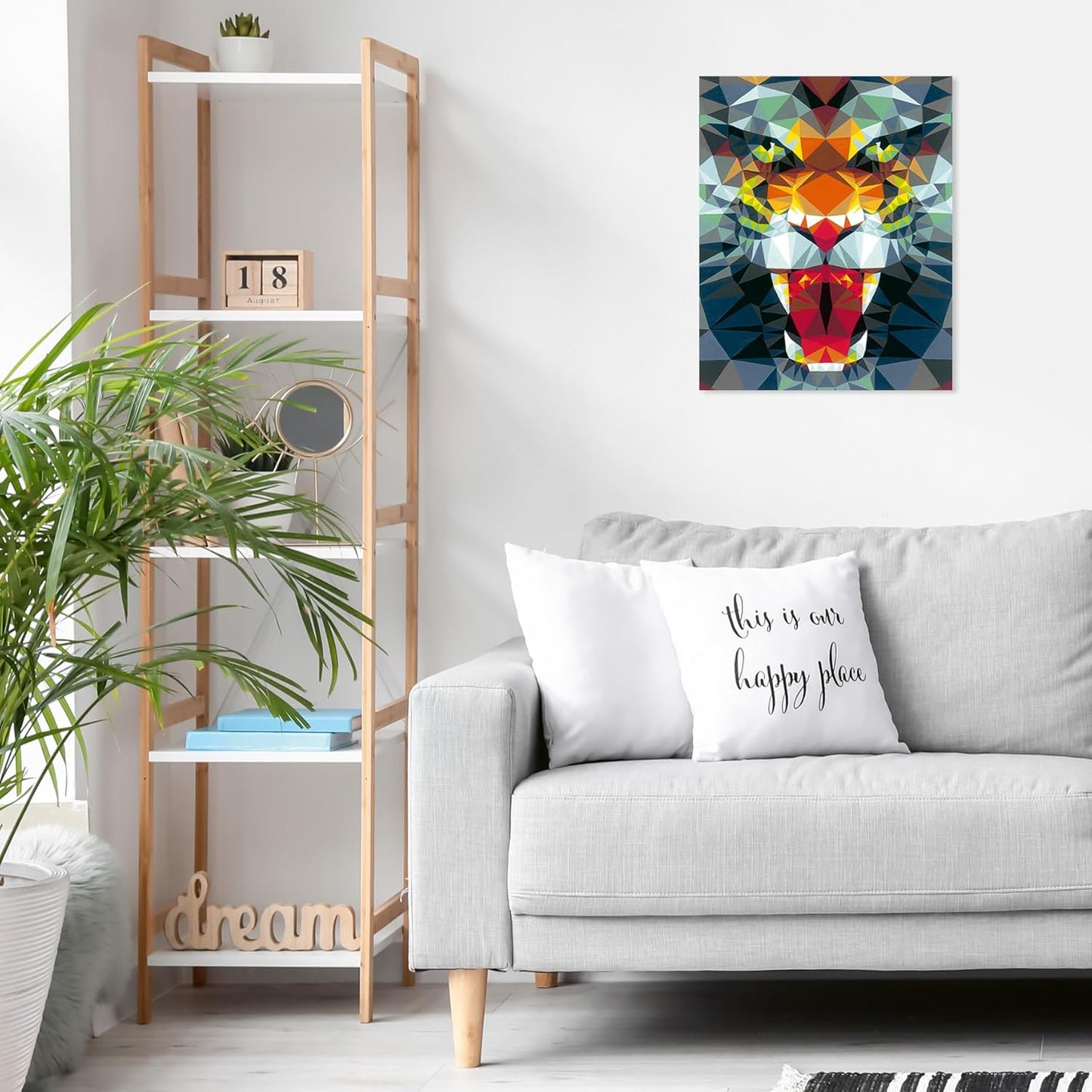 CreArt Polygon Tiger 23514