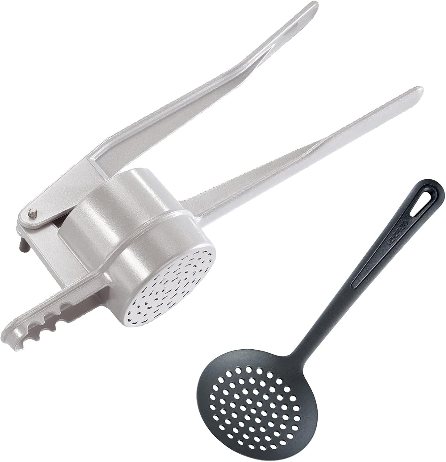 Spätzle-Set, Silber/Schwarz/Traditionelle Lochung