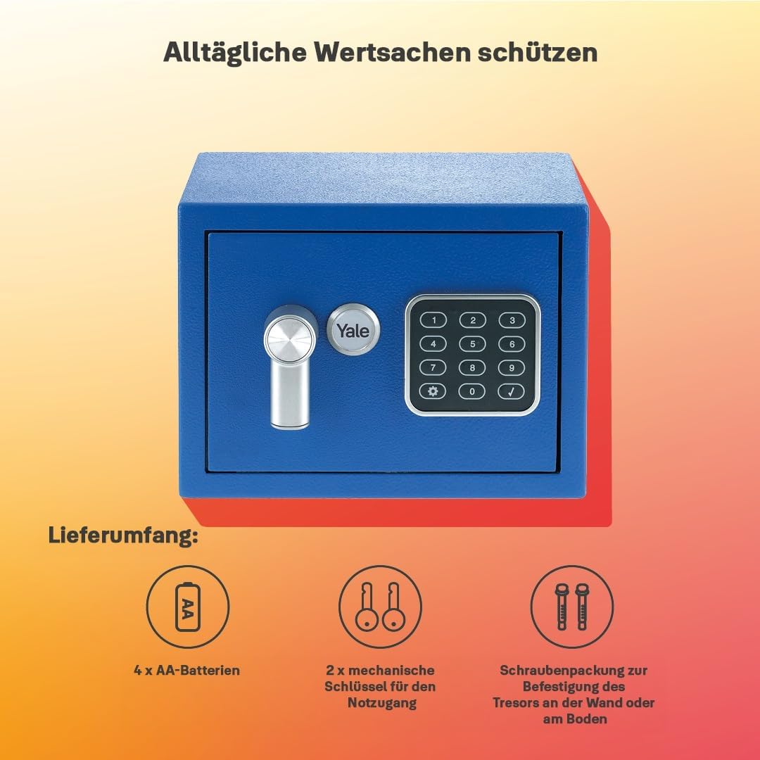 YSV/170/DB2/B Tresor, Mini - Neu ; Blau