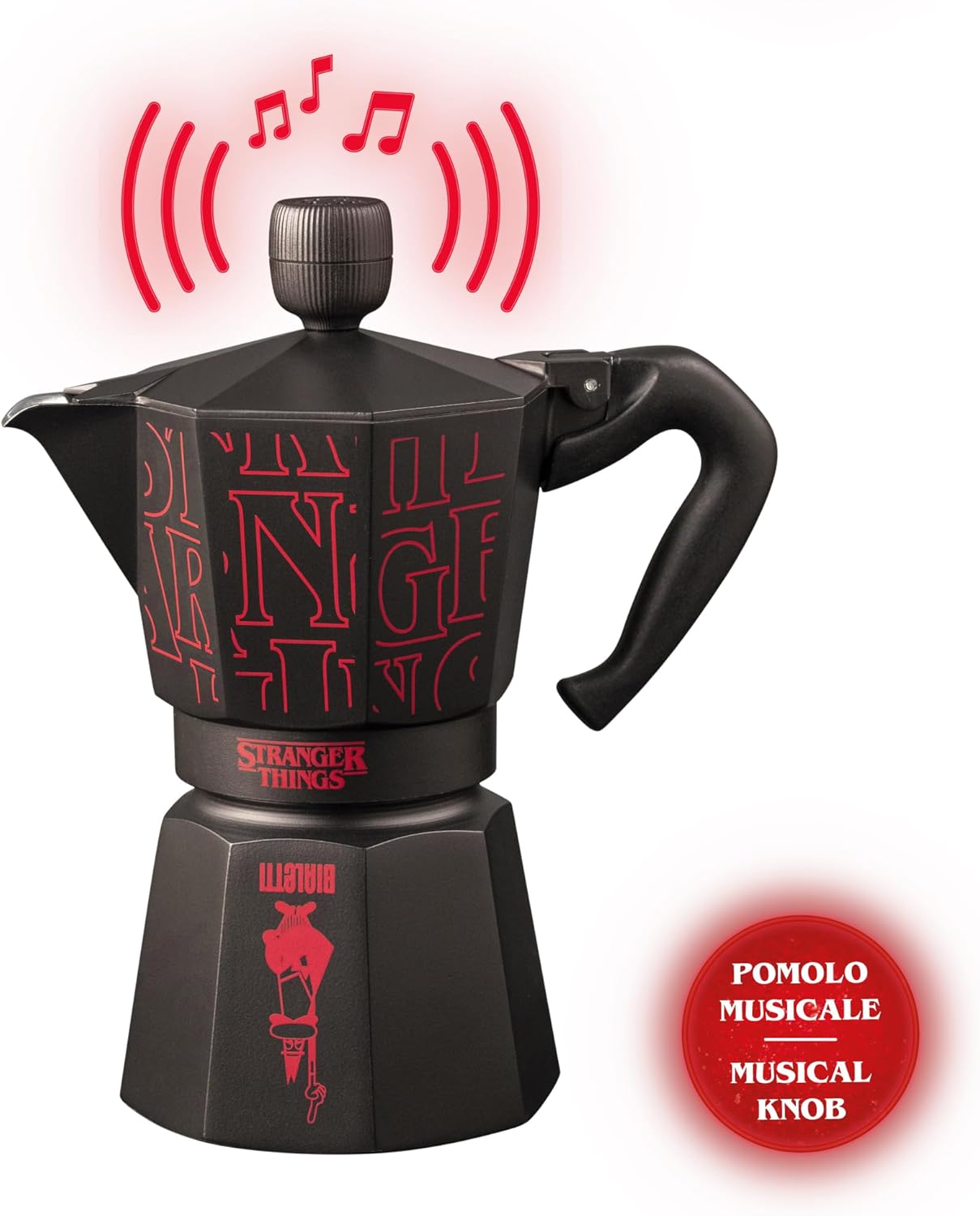 Espressokanne Stranger Things, Moka 6 Tassen