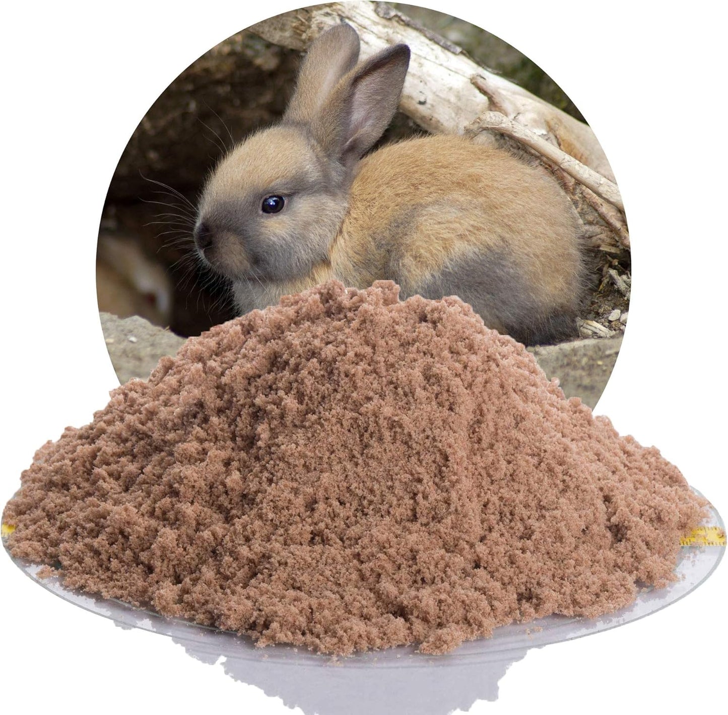 Mineralischer Buddelsand für Kaninchen
