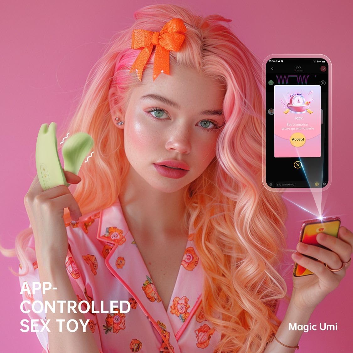 Umi Smart Wearable Vibrator Grün, Grün