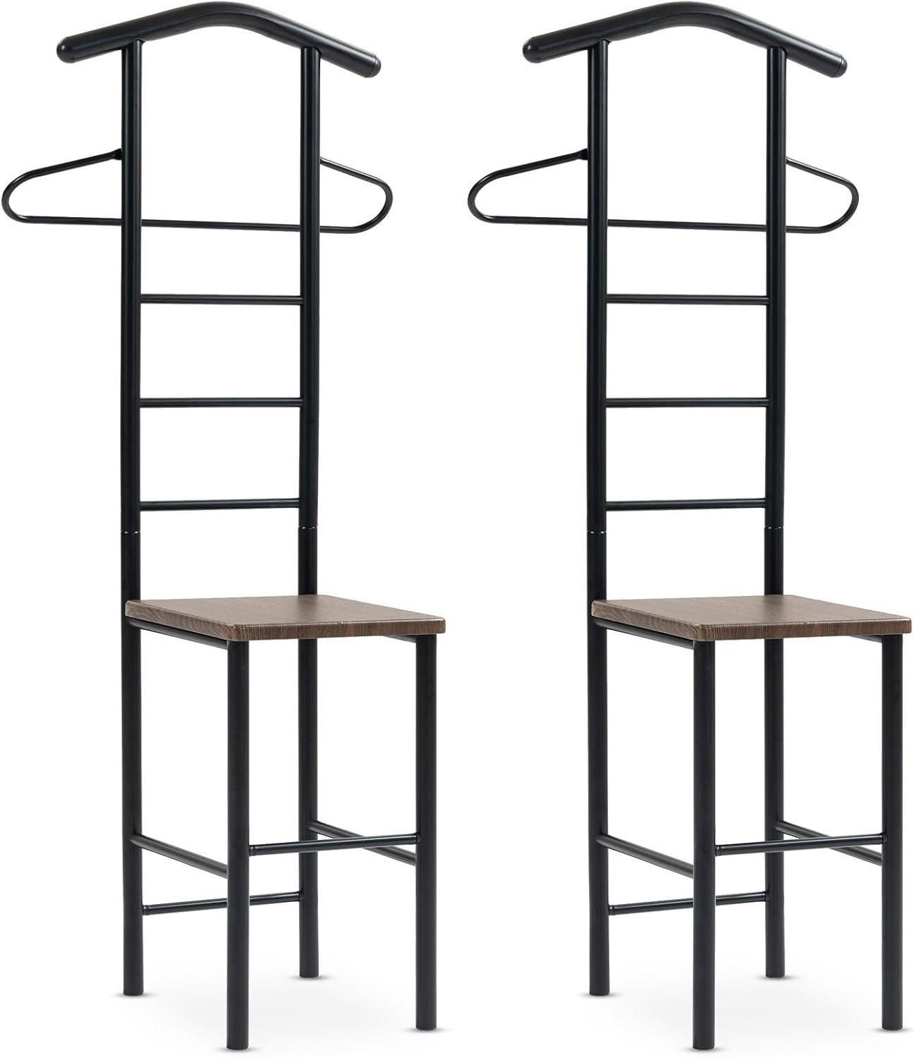 JIVO Herrendiener Set, Schwarz/Braun