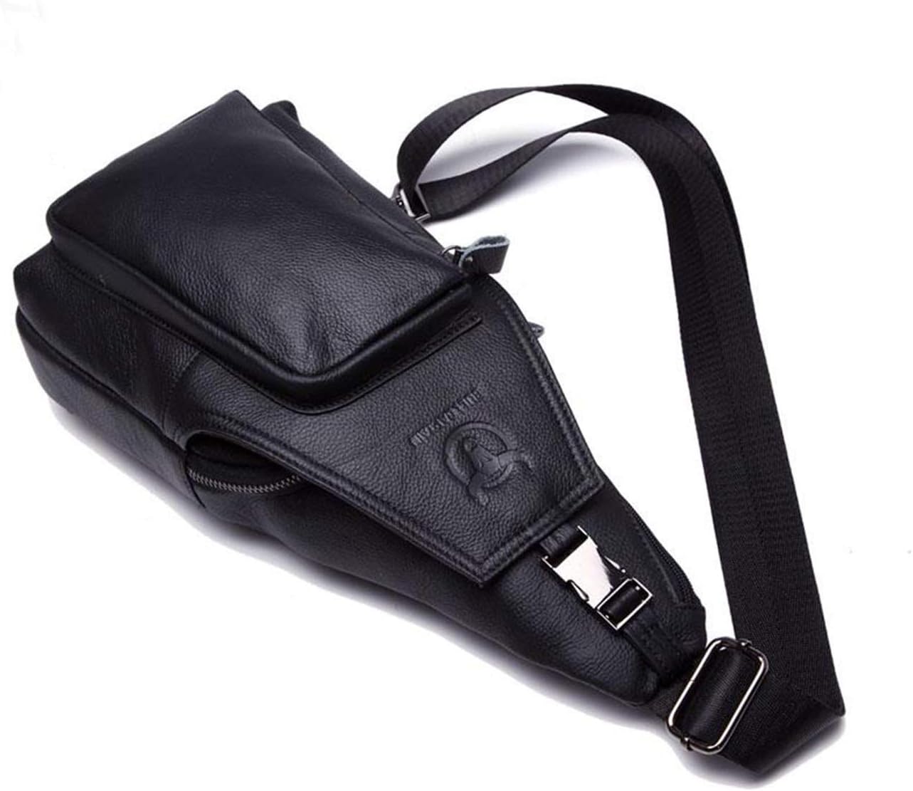 Ledertasche für Herren - Schulter-/Brusttasche