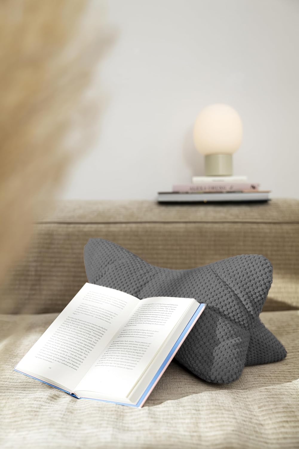 Leseknochen Comodo, Standard Mittelgrau