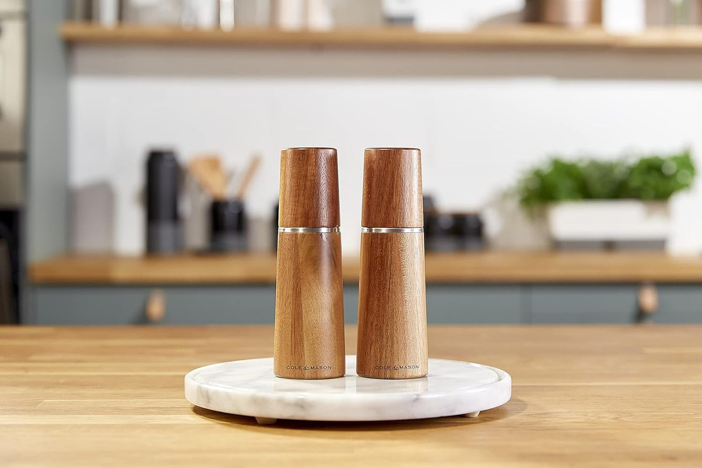 Salz- und Pfeffermühlen-Set, Acacia Salz & Pfeffermühle