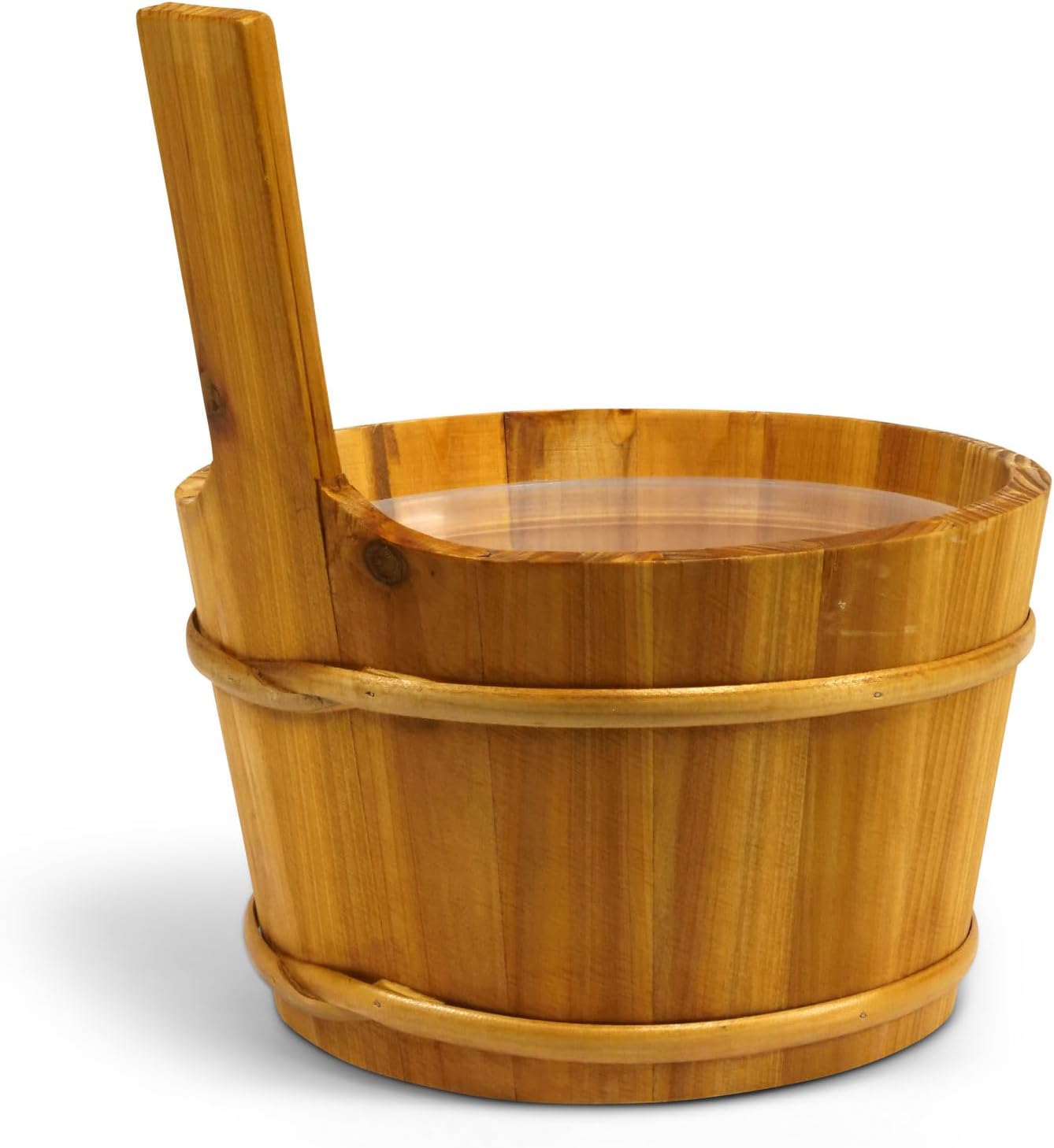 Sauna-Kübel mit Kunststoffeinsatz