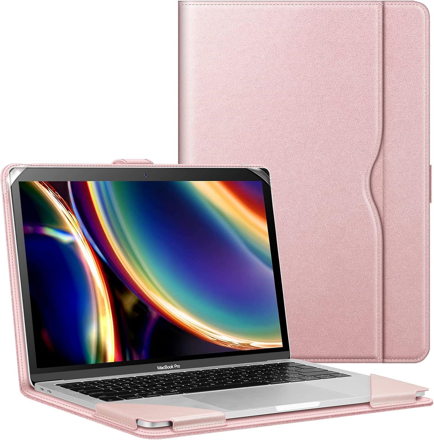 Laptop-Schutzhülle mit Dokumentschlitzen, *Roségold