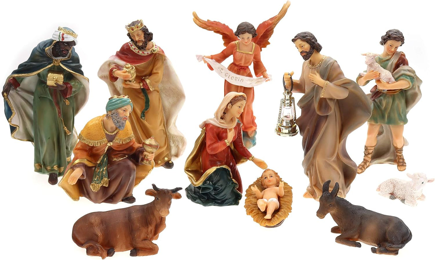 11-teiliges Krippenfiguren Set