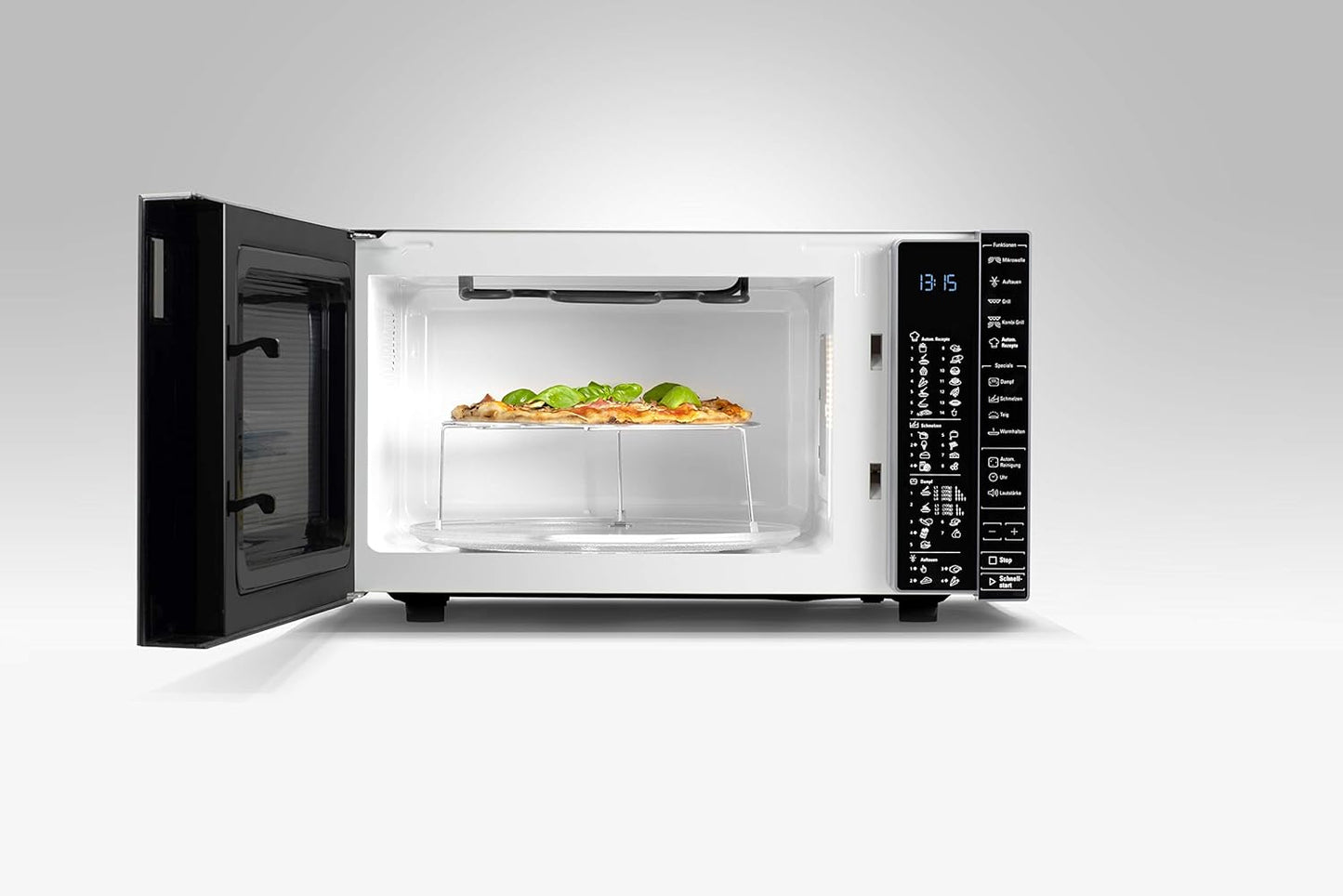 MW 304 M Mikrowelle mit Grill- und Dampfgarfunktion