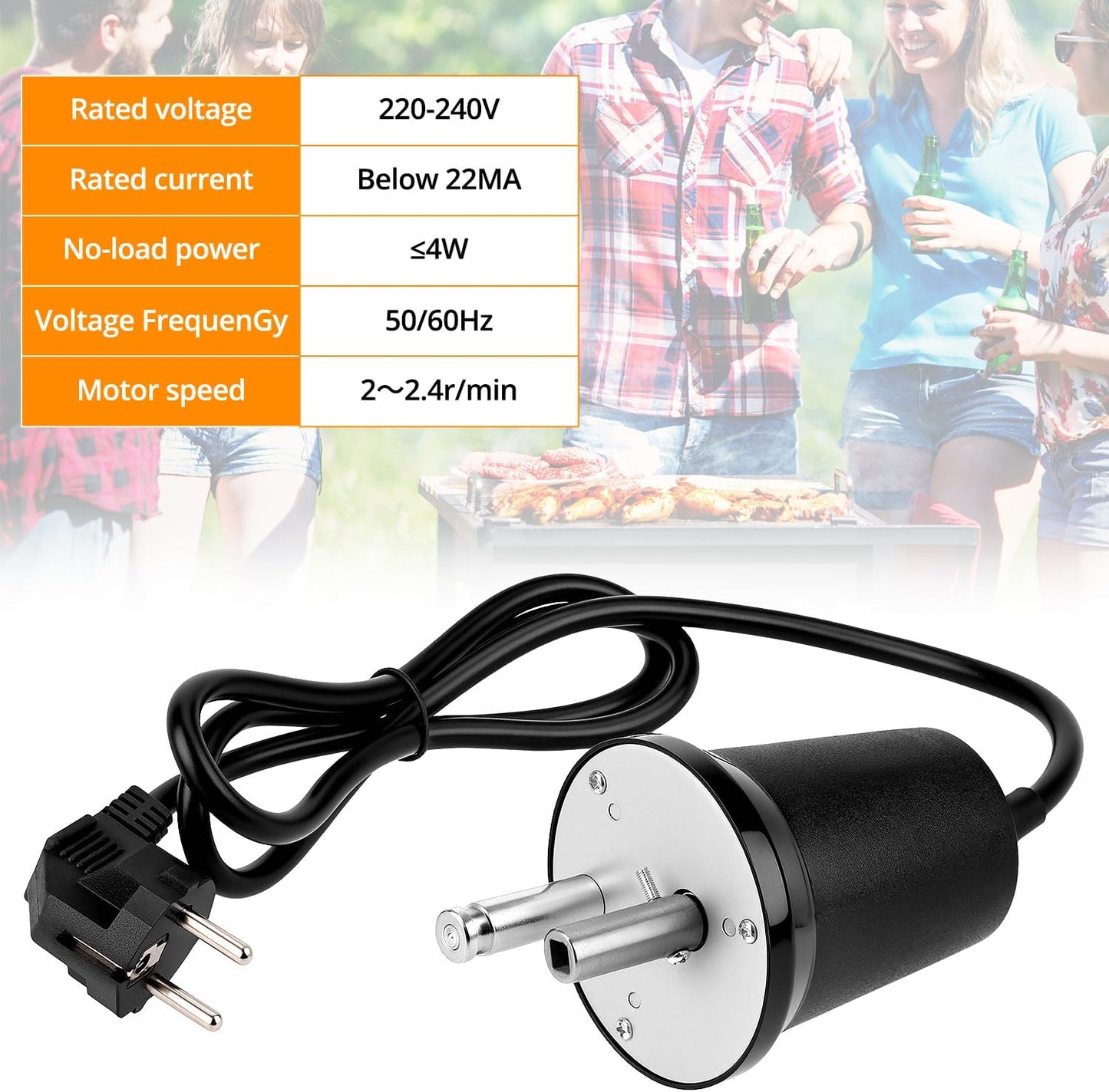 Grillmotor Barbecue Rotator bis zu 15 kg