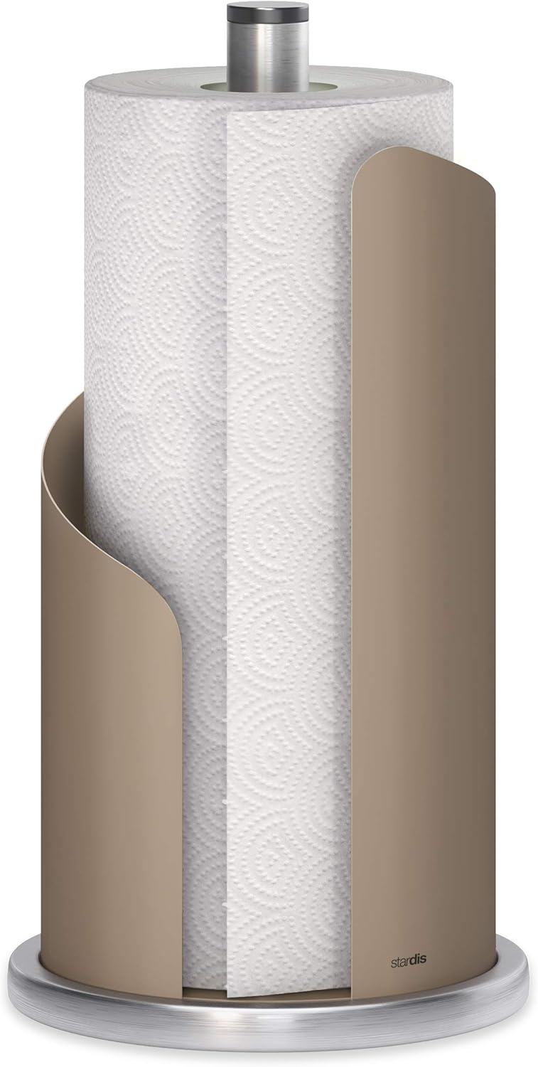 Halter für Küchenrolle, Taupe
