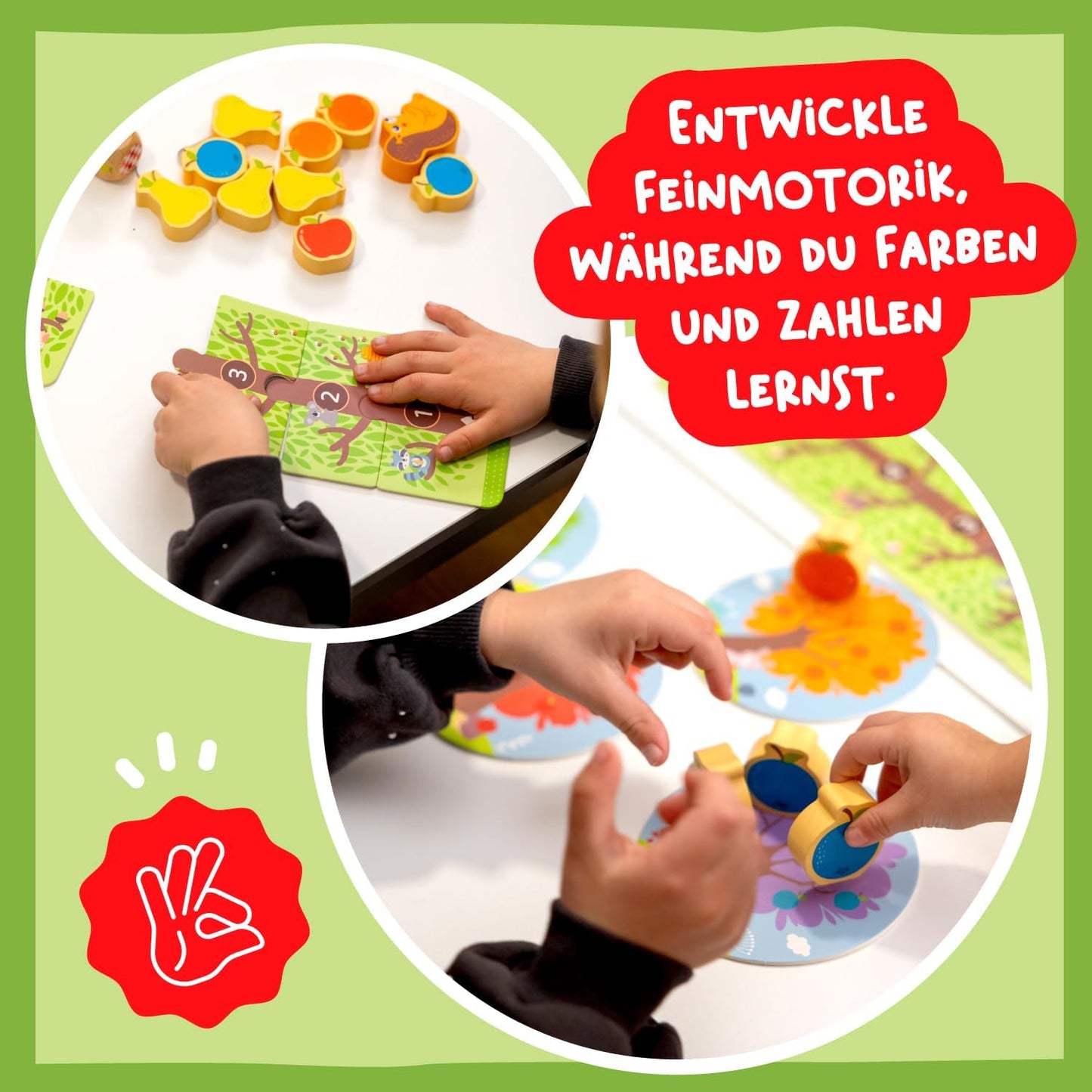 Früchte-Sammelspiel