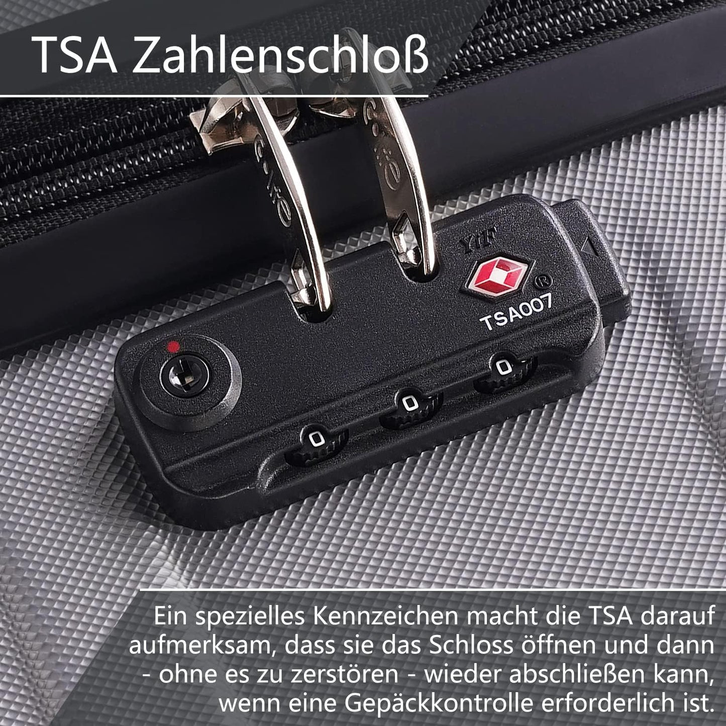 Hartschalen-Reisekoffer, Navy Blau Grosser Koffer