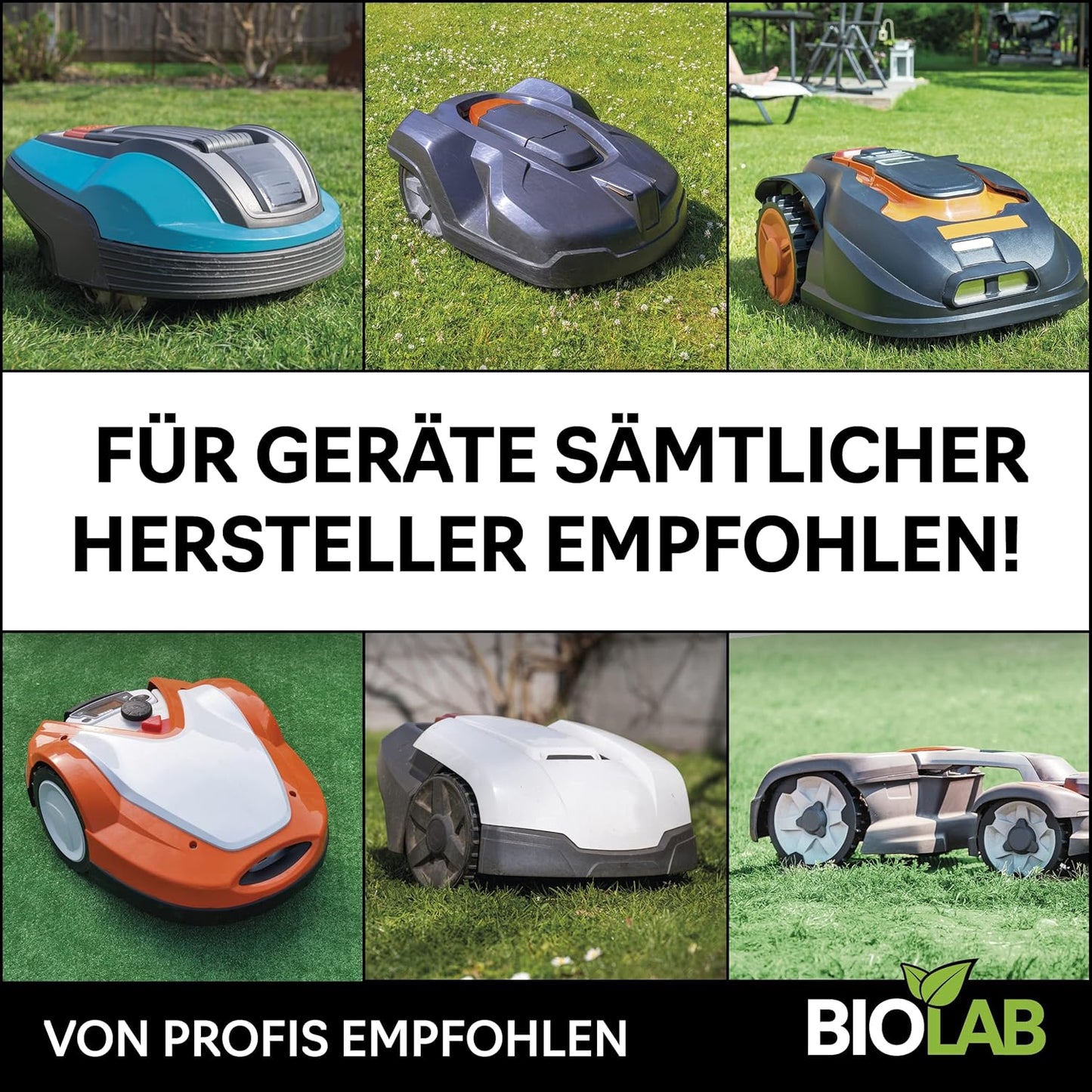 Bio Mähroboter Reiniger, 1 l (1er Pack)