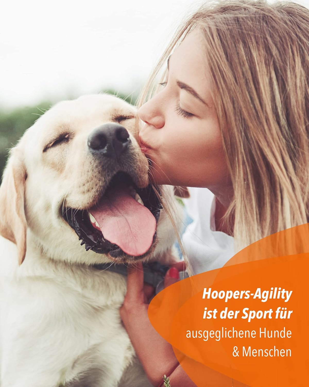 Hoopers-Agility Trainingsbogen für Hunde, Blau/Blau