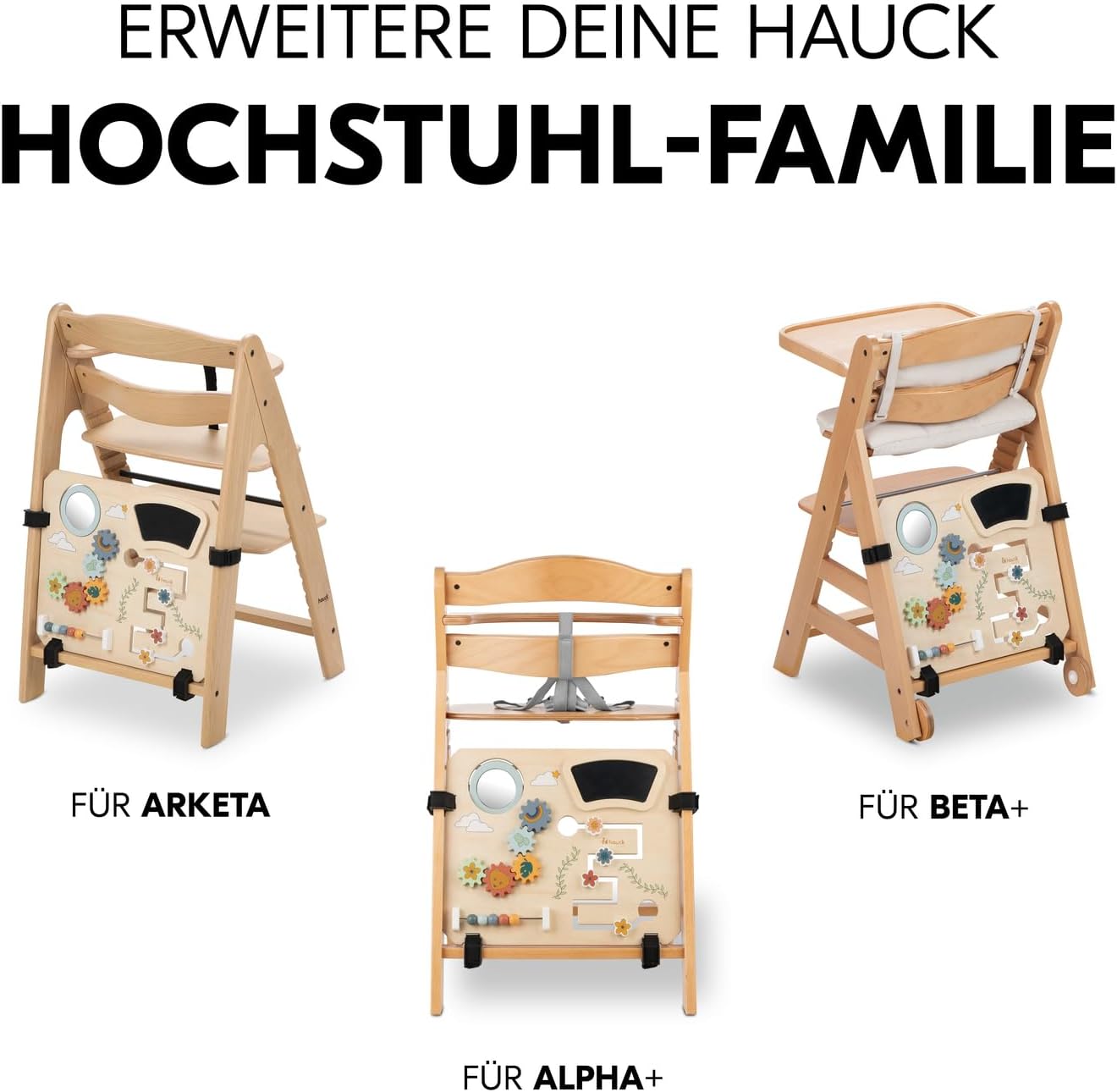 Activity Board für Alpha+, Beta+, Arketa Hochstuhl, Highchair Play Board Activity Board
