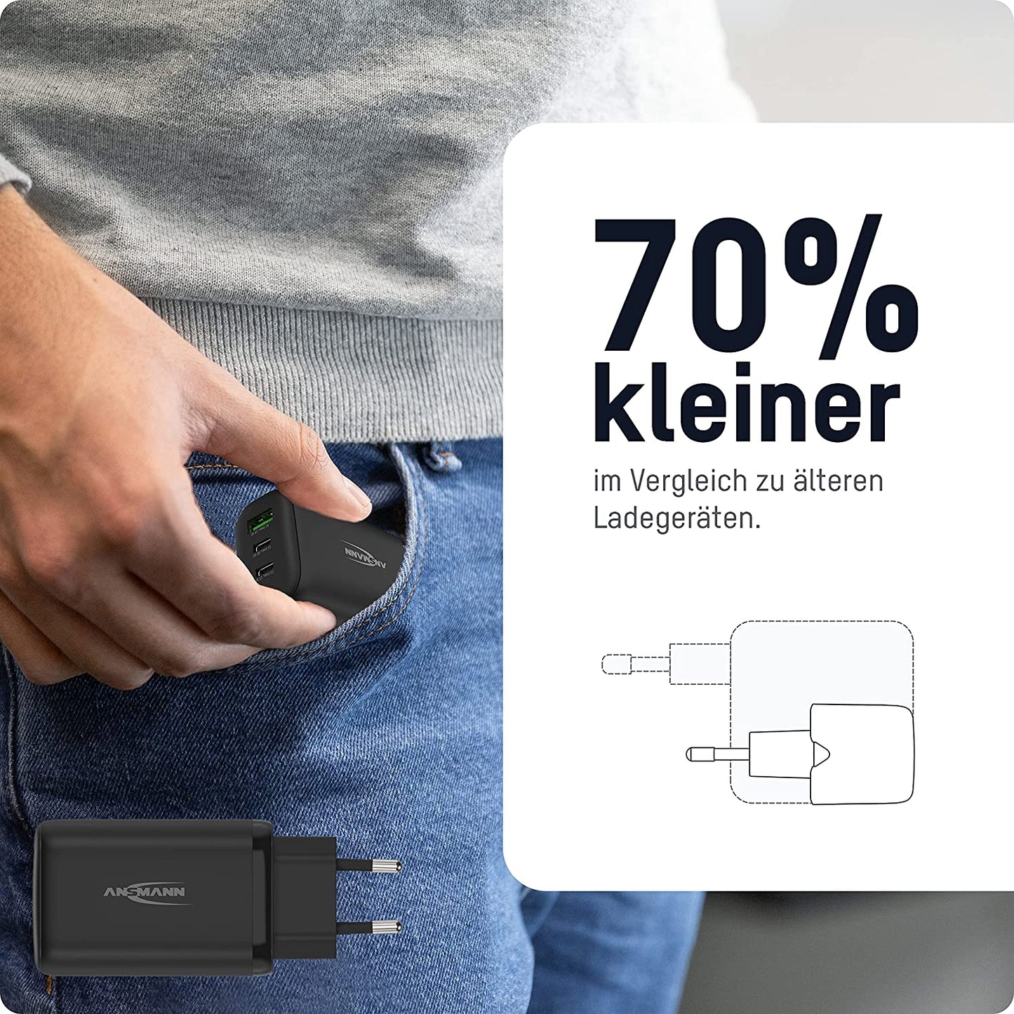 Home Charger HC365PD, Ladegerät, 65 W