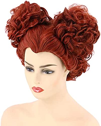 Winifred Sanderson Hexen-Kostümperücke, Rotbraun