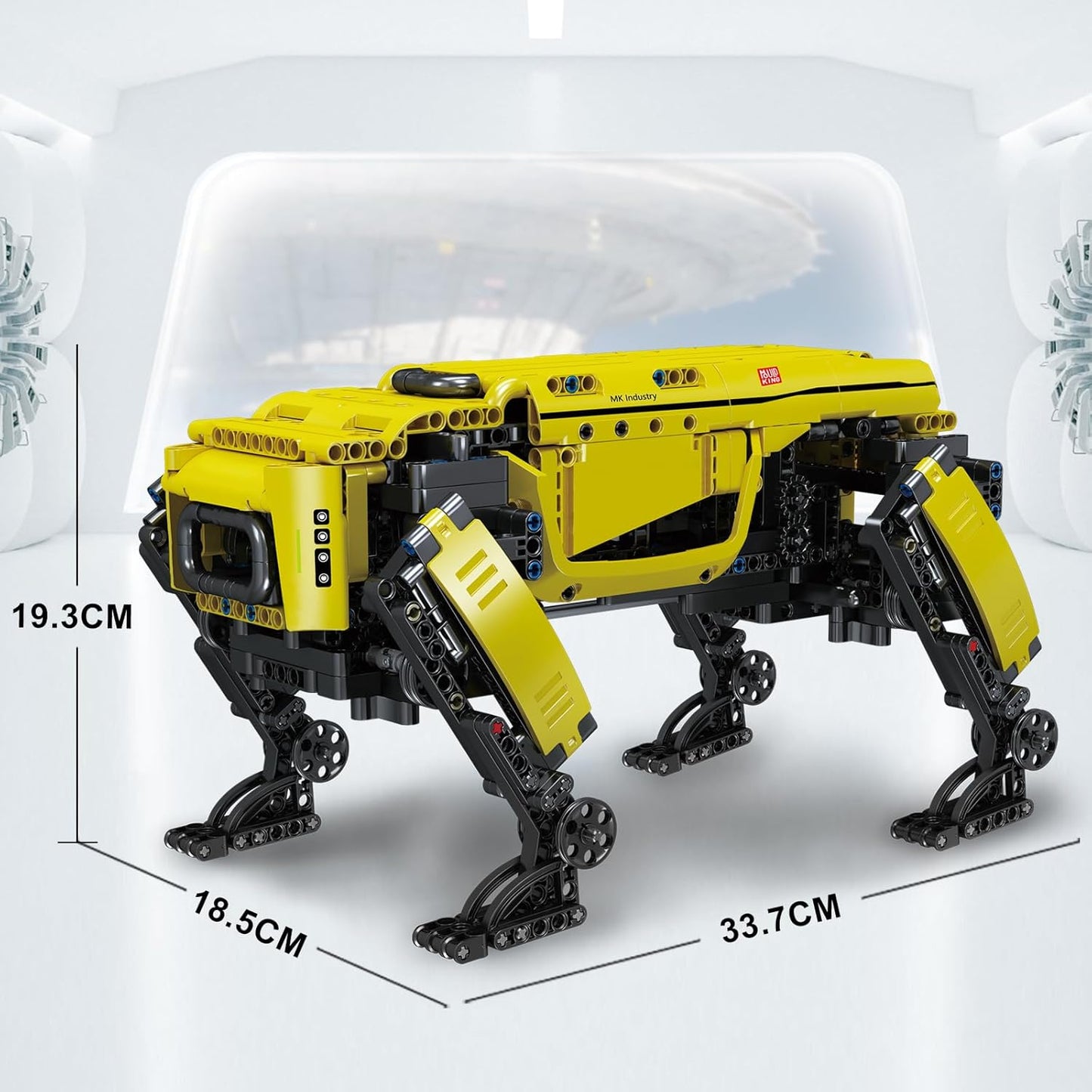 15066 Roboterhund Bausatz mit Fernbedienung