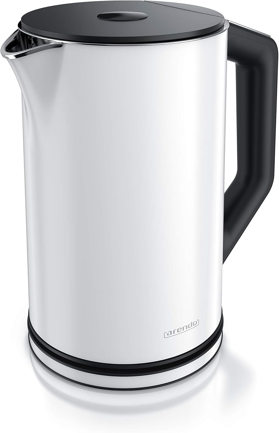 Wasserkocher mit Temperatureinstellung, B: Weiss