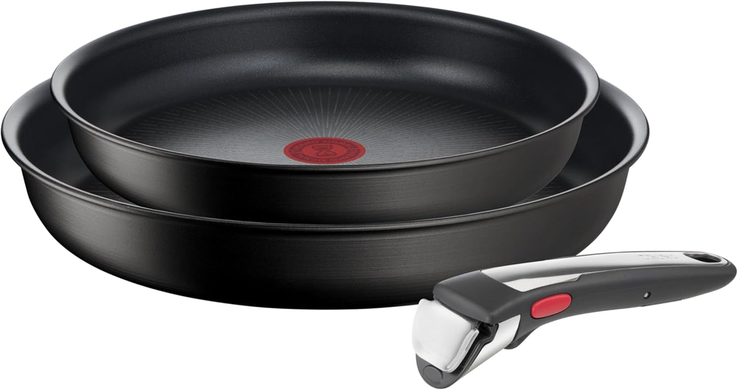 3-teiliges Pfannenset Ingenio Unlimited On, Pfannenset 3-tlg - 22/ 26cm + Griff