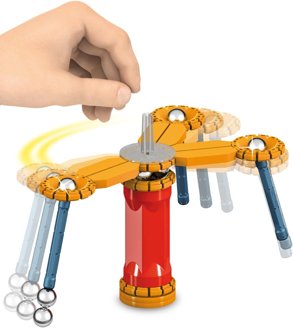 Mechanics Magnetbaukasten-Set, 33 Stück