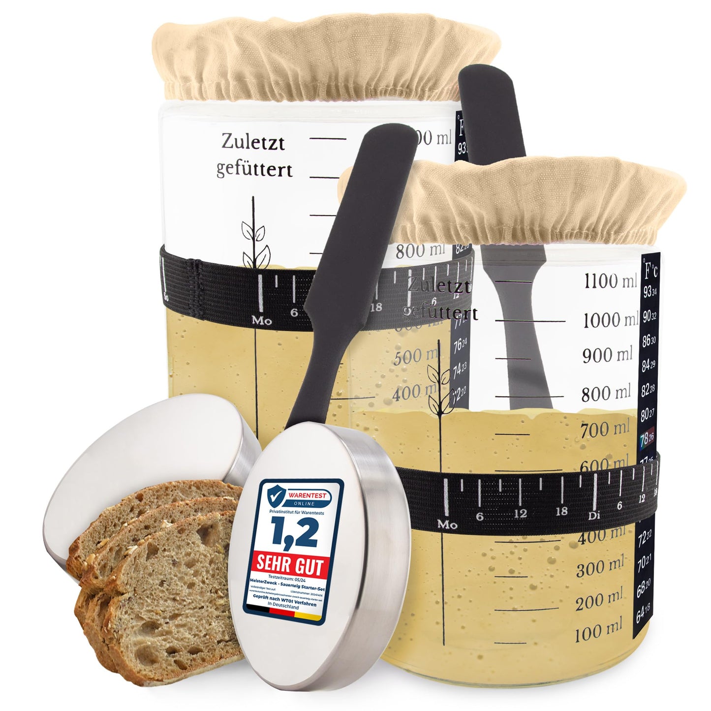 2er-Set Sauerteig Starter, 714 g (2er Pack)