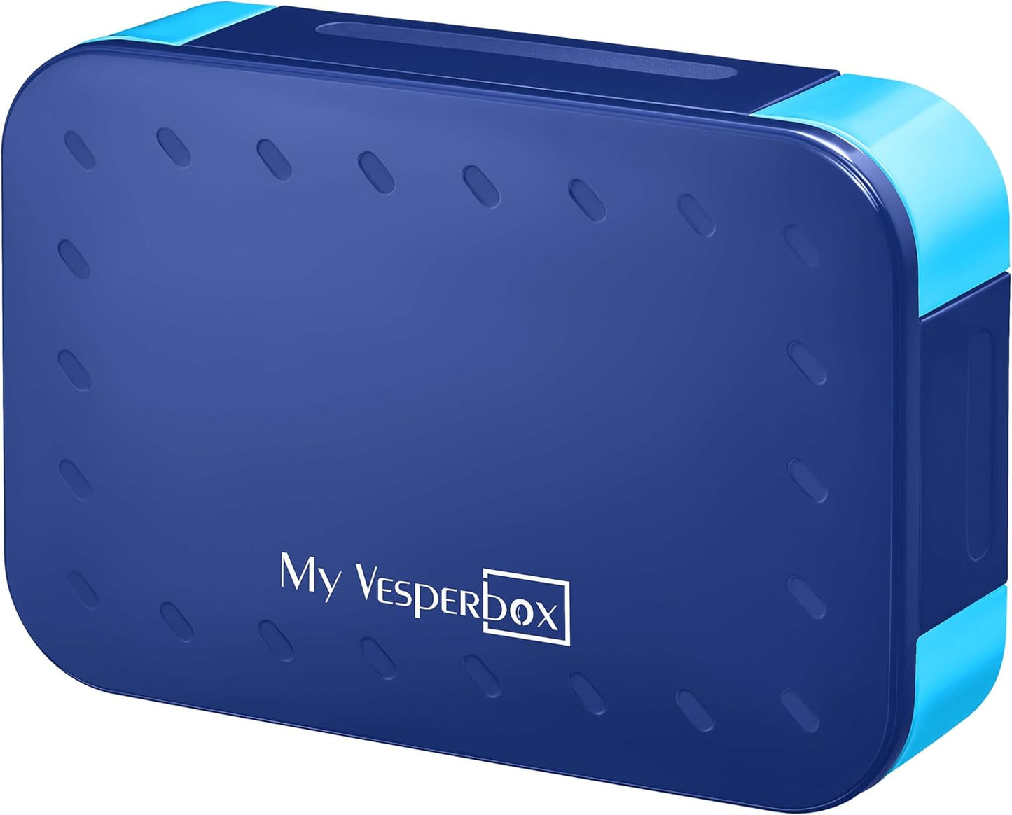 Brotdose mit Trennfächern für Kinder (MINI LITE), Blau - Hellblau