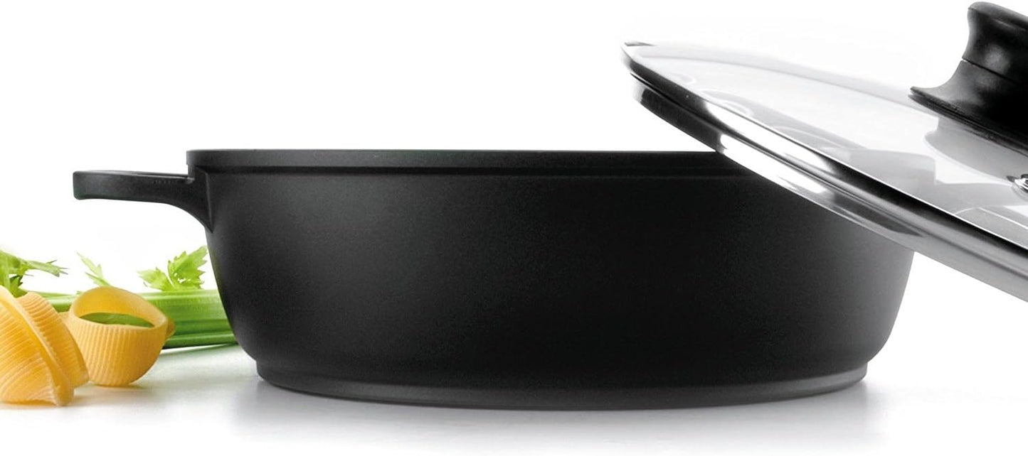 Bratentopf mit Glasdeckel 24 cm