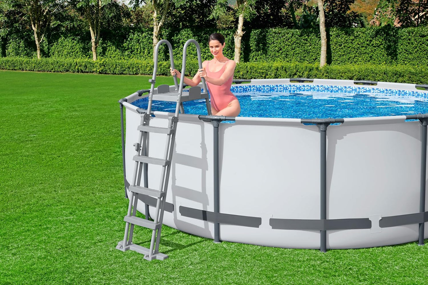 Sicherheitsleiter für Pools (132 cm)