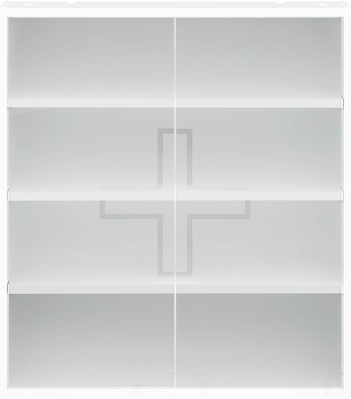 Abschliessbarer Medizinschrank, 71,5 x 64,2 x 19,6 cm
