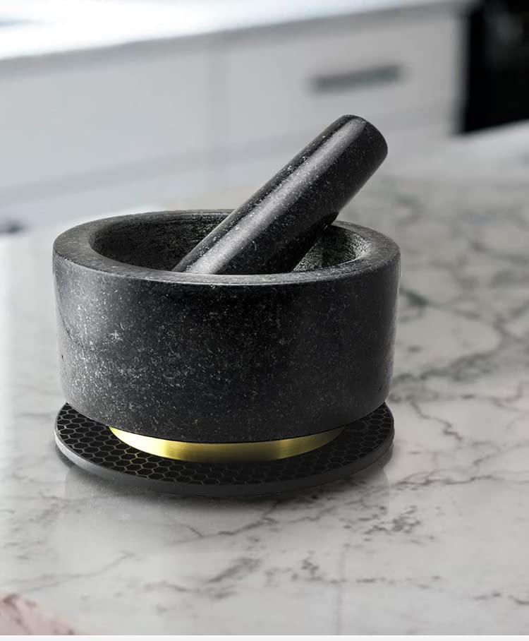 Mörser und Stössel aus Granit