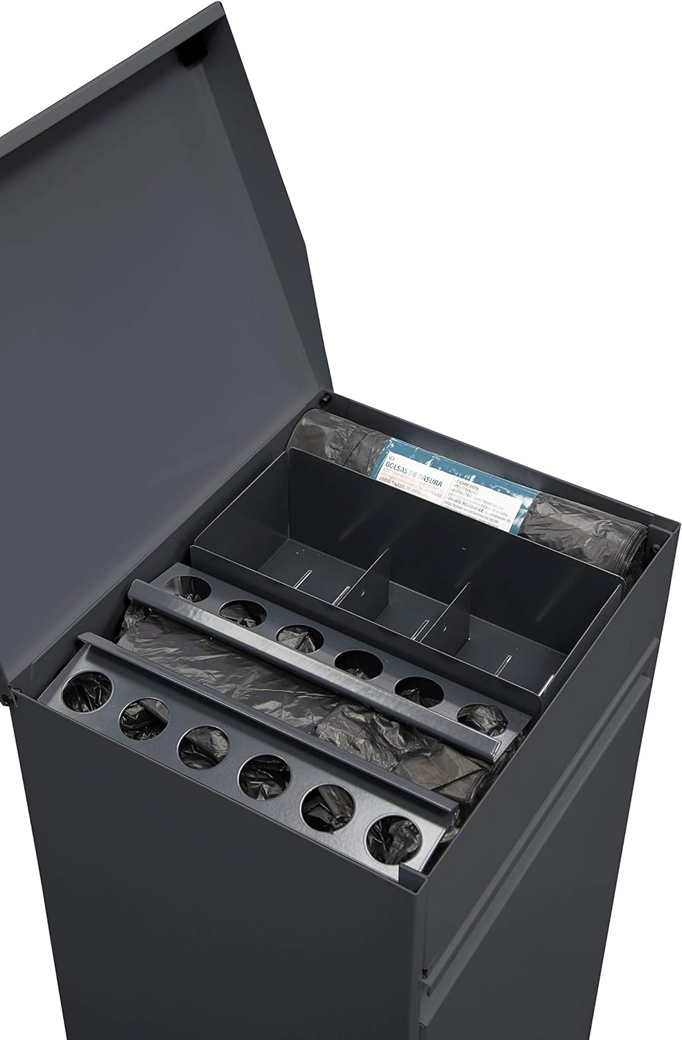 Top CR224-B Mülltrennsystem, Anthrazit