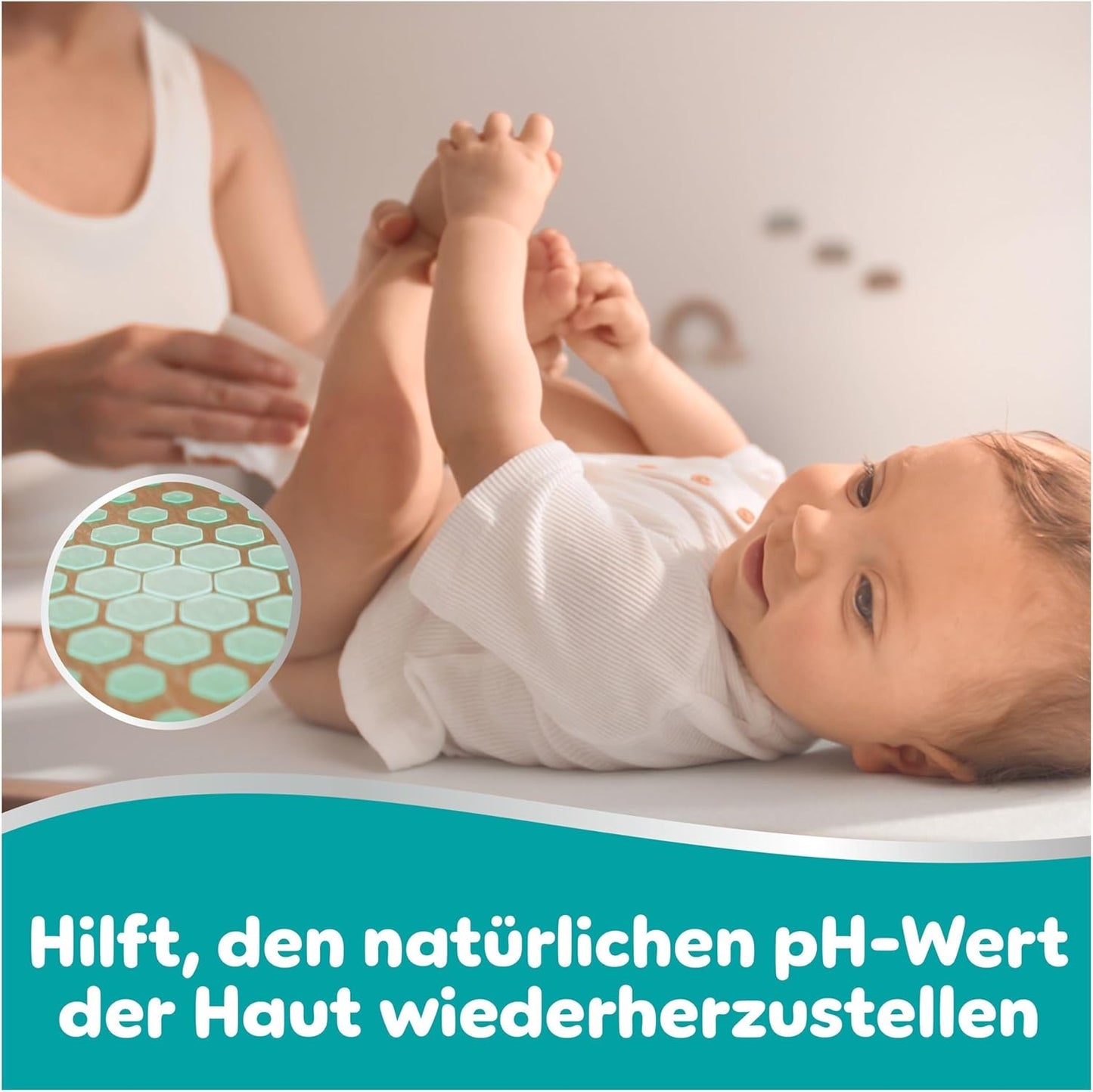 Baby-Feuchttücher mit 99% Wasser, 1080 stück (1er Pack)