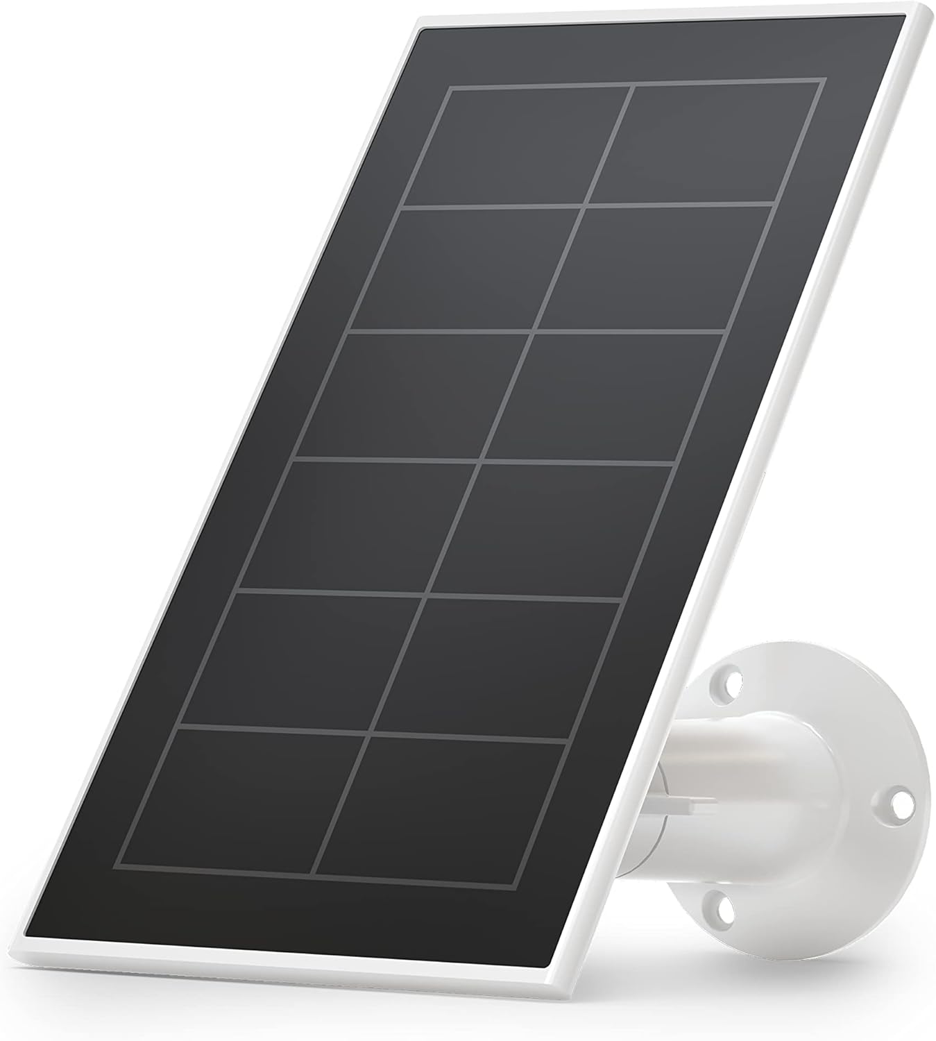 Solarpanel-Ladegerät für Überwachungskameras, Weiß Arlo Ultra 2 + Pro 5 + Go 2 Solar-Ladegerät